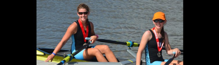 Sarah and Kara-States medals dock